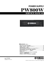Yamaha PW-800-W - Service Manual 